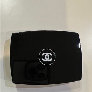 Chanel Glossy Black Compact Accessory